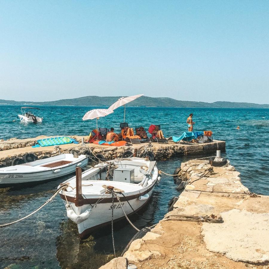 Luxury Beach Apartment W Sunset Sea Views Šibenik Kültér fotó