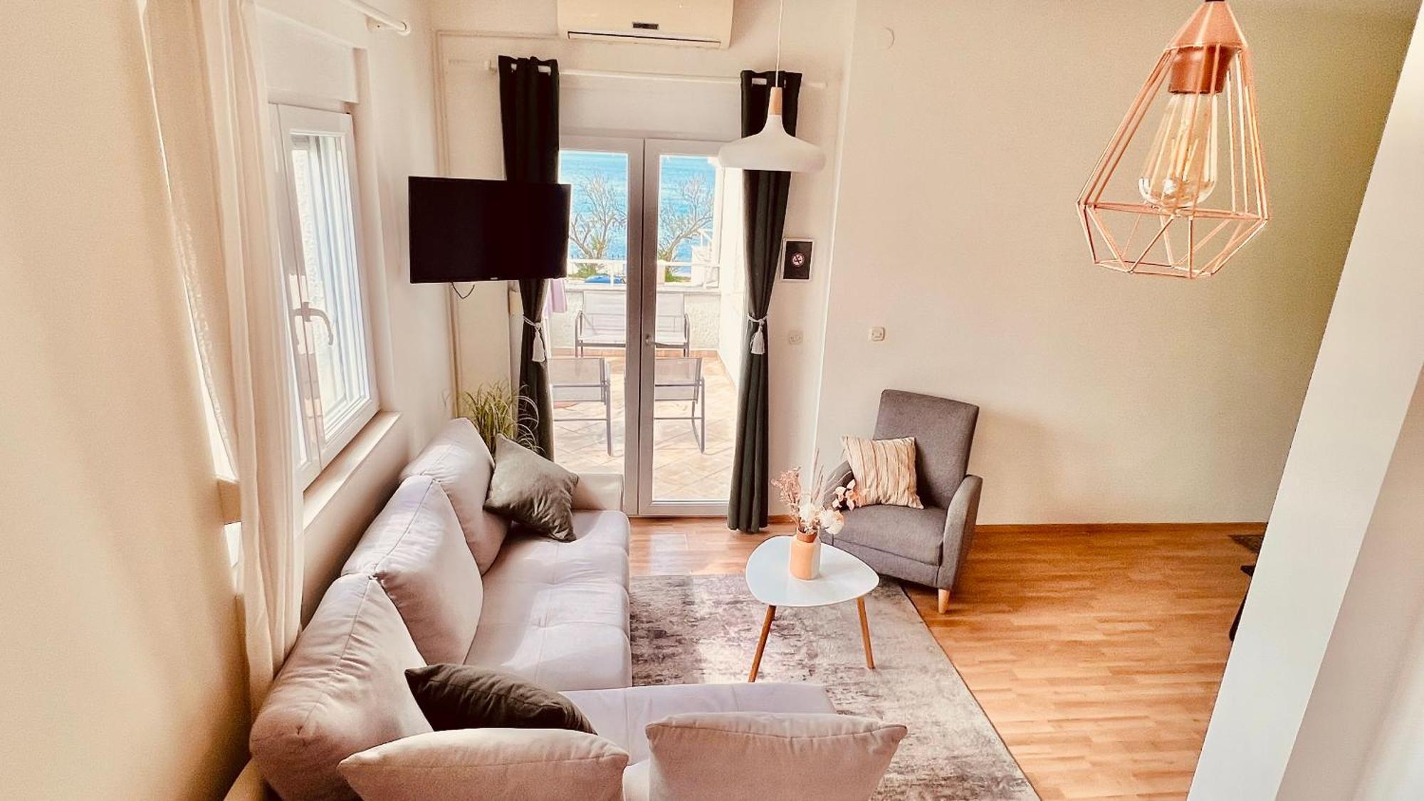 Luxury Beach Apartment W Sunset Sea Views Šibenik Kültér fotó